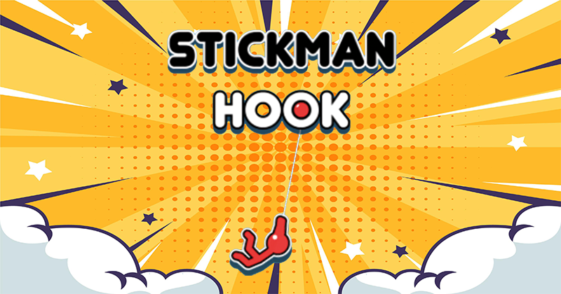 Playing this stickman hook game 